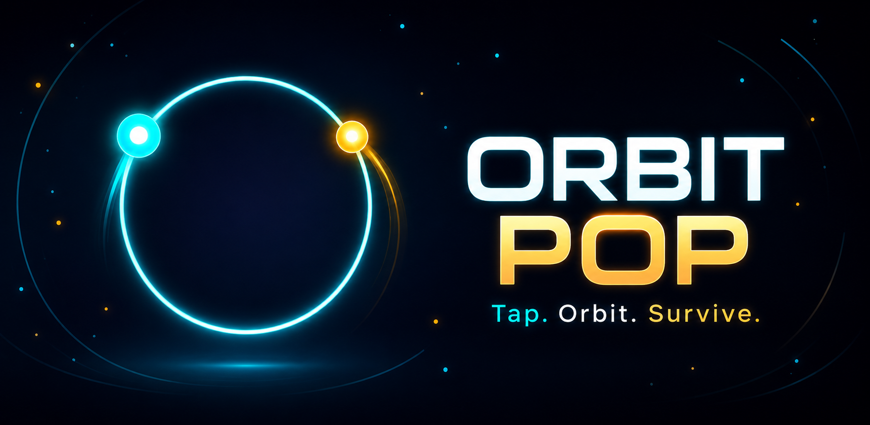 Orbit Pop — Tap. Orbit. Survive.